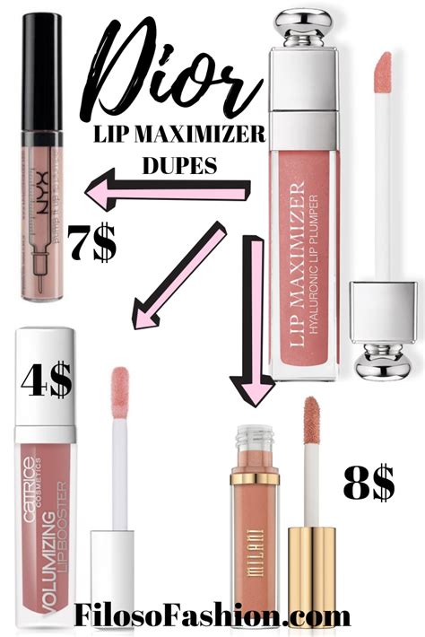 lip maximizer dior dupe|christian Dior lip gloss dupe.